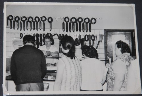Photo Album Recording the Setting up of an East German Grocery and Home Appliance Store