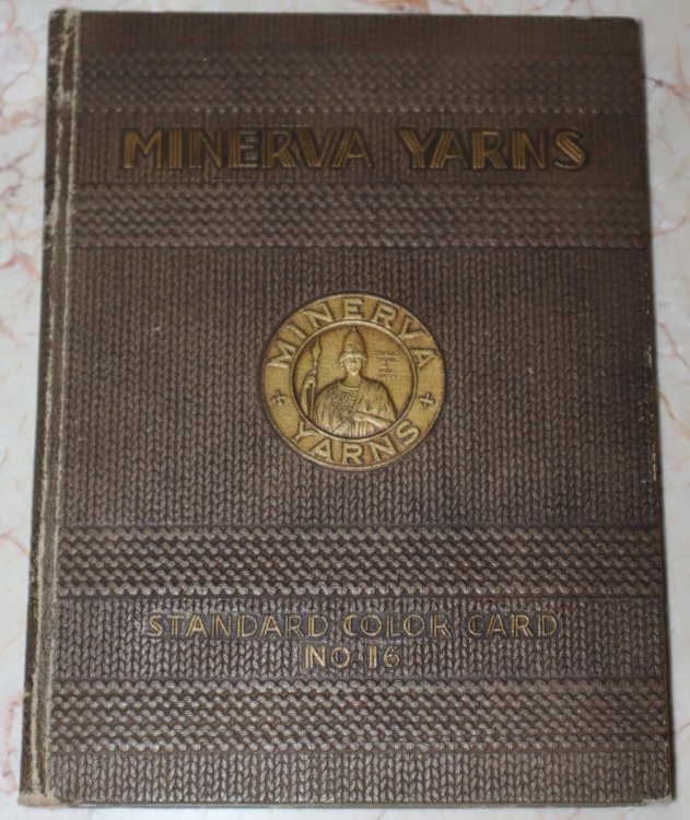 Minerva Yarns; Standard Color Card No. 16