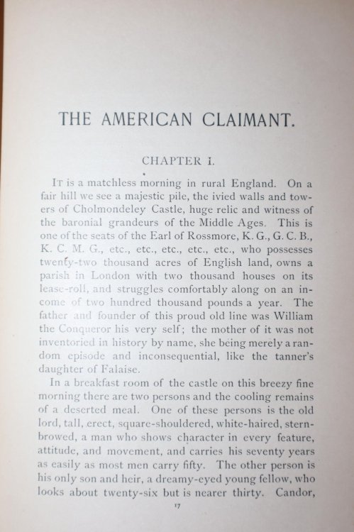 Image for The American Claimant The American Claimant