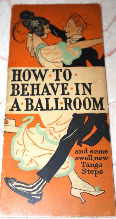 How to Behave in a Ballroom and some swell new Tango Steps