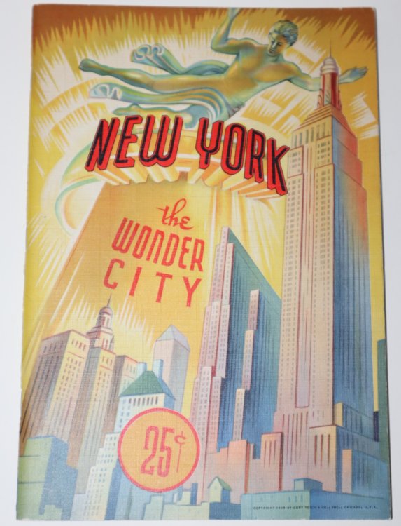 New York the Wonder City. Views of Beautiful New York City