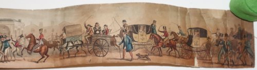 Going to a Fight The Sporting World in all its variety of Style and Costume along the Road from Hyde Park Corner to Moulsey Hurst
