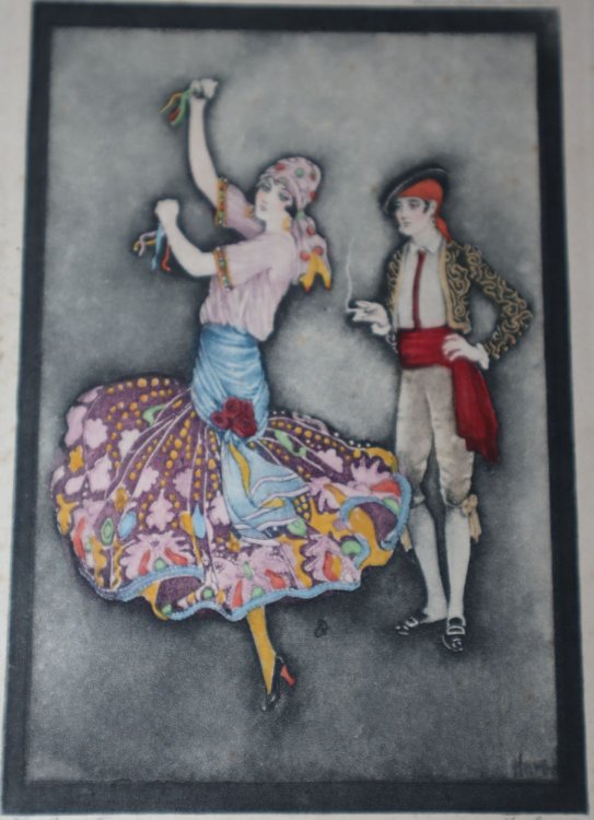 Image for Five Hand-Painted Facsimile Jenny Harbour Prints Five Hand-Painted Facsimile Jenny Harbour Prints