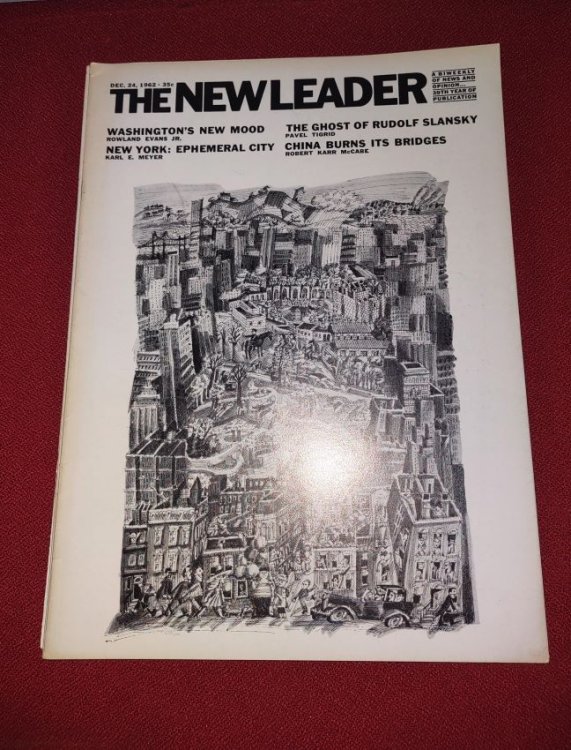 THE NEW LEADER - December 24, 1962 A Biweekly of News and Opinion