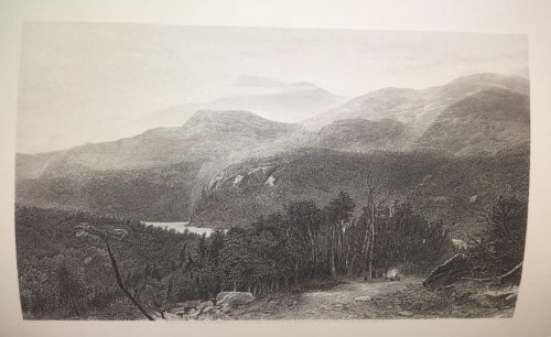 Image for PICTURESQUE AMERICA, OR THE LAND WE LIVE IN - Part 11 with Steel Engraving of The Smoky Mountains PICTURESQUE AMERICA, OR THE LAND WE LIVE IN - Part 11 with Steel Engraving of The Smoky Mountains