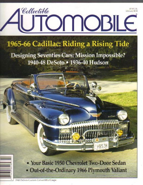 Image for Collectible Automobile: Vol. 24, No. 5: 1956-66 Cadillac: Riding a Rising Tide (February 2008) Collectible Automobile: Vol. 24, No. 5: 1956-66 Cadillac: Riding a Rising Tide (February 2008)