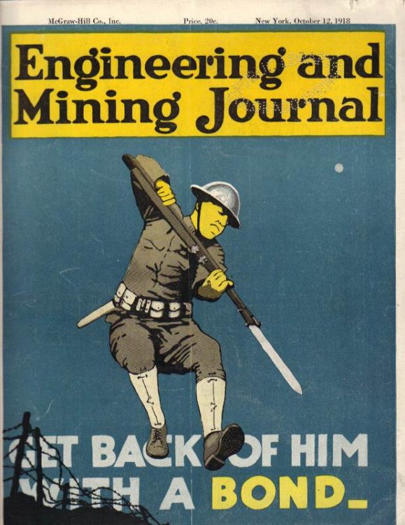Image for Engineering and Mining Journal: Volume 106, Number 15: October 12, 1918 Engineering and Mining Journal: Volume 106, Number 15: October 12, 1918