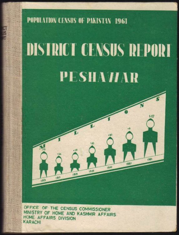 Image for Population Census of Pakistan 1961: District Census Report Peshawar Parts I-V: General Description, General Tables, Housing Tables Population Tables, and Village Statistics Population Census of Pakistan 1961: District Census Report Peshawar Parts I-V: General Description, General Tables, Housing Tables Population Tables, and Village Statistics