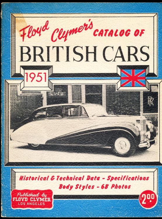 Image for BRITISH MOTOR CARS 1950/51 BRITISH MOTOR CARS 1950/51