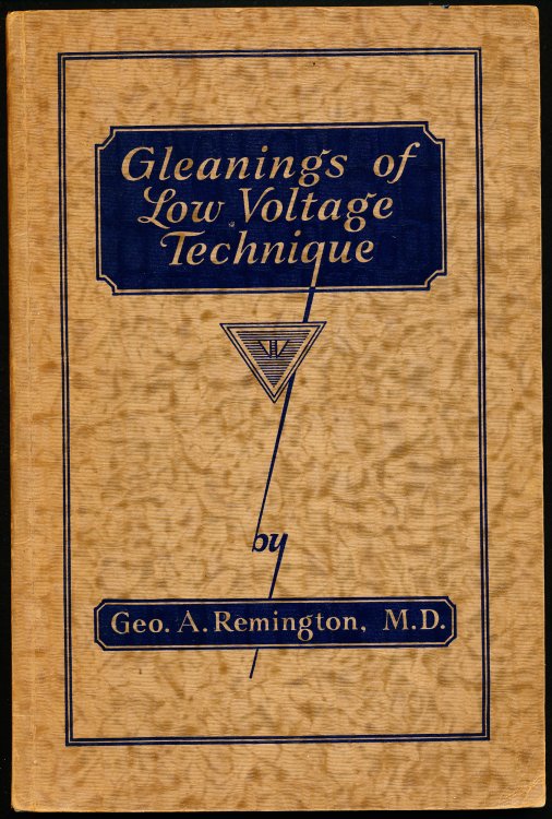 Image for GLEANINGS OF LOW VOLTAGE TECHNIQUE. GLEANINGS OF LOW VOLTAGE TECHNIQUE.
