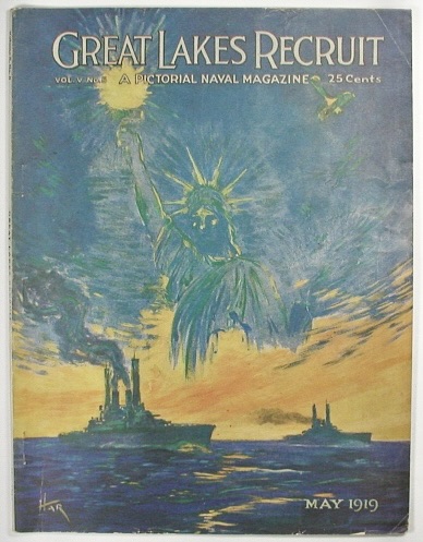 Image for GREAT LAKES RECRUIT. A Pictorial Naval Magazine Vol. V No. 5, May 1919 GREAT LAKES RECRUIT. A Pictorial Naval Magazine Vol. V No. 5, May 1919