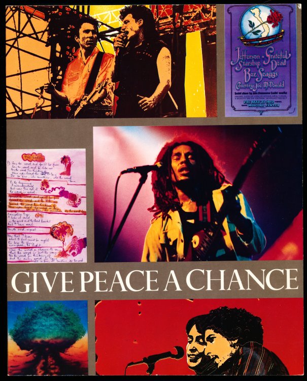 Image for GIVE PEACE A CHANCE. Music and the Struggle For Peace. A Catalog of the Exhibition of the Peace Museum, Chicago. GIVE PEACE A CHANCE. Music and the Struggle For Peace. A Catalog of the Exhibition of the Peace Museum, Chicago.