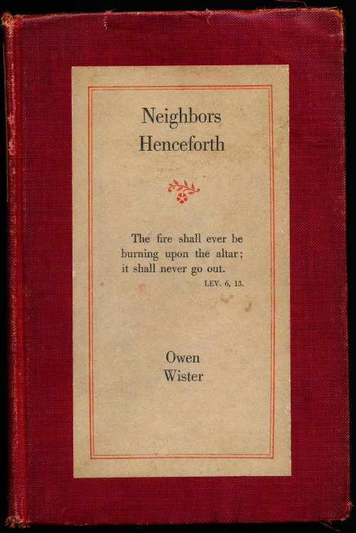 Image for NEIGHBORS HENCEFORTH. NEIGHBORS HENCEFORTH.