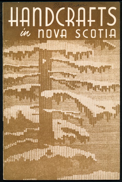 HANDCRAFTS IN NOVA SCOTIA 1956