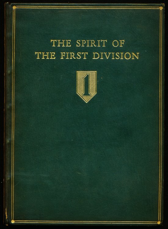 THE SPIRIT OF THE FIRST DIVISION. Addresses Given by President Calvin Coolidge and Major General C. P. Summerall, At the Unveiling of the First Division Memorial, Washington, D. C. October 4, 1924.