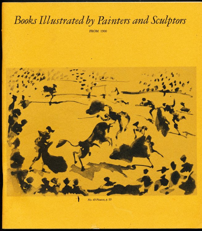BOOKS ILLUSTRATED BY PAINTERS AND SCULPTORS FROM 1900.