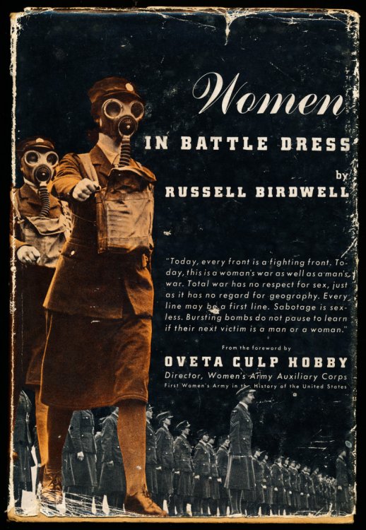 WOMEN IN BATTLE DRESS.