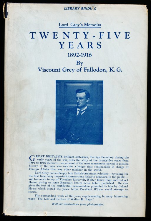 Image for TWENTY-FIVE YEARS 1892-1916. 2 volumes TWENTY-FIVE YEARS 1892-1916. 2 volumes
