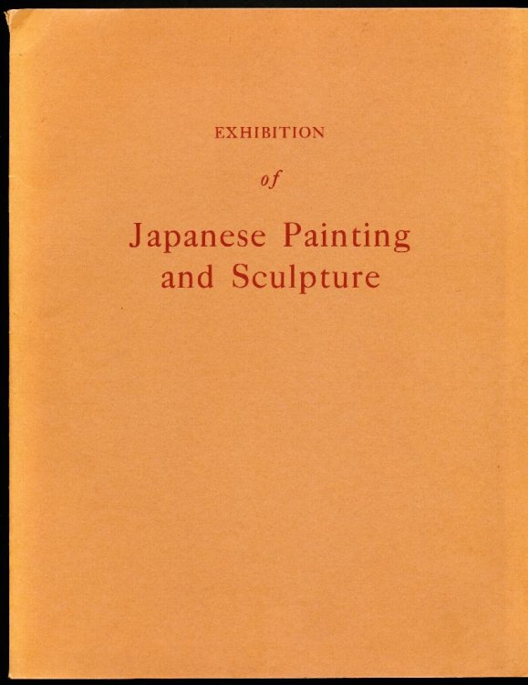 Image for EXHIBITION OF JAPANESE PAINTING AND SCULPTURE. EXHIBITION OF JAPANESE PAINTING AND SCULPTURE.