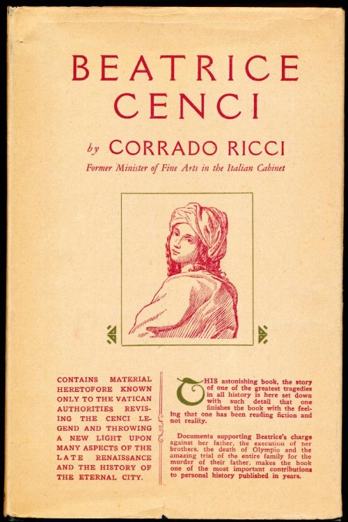 Image for BEATRICE CENCI Two Volumes BEATRICE CENCI Two Volumes
