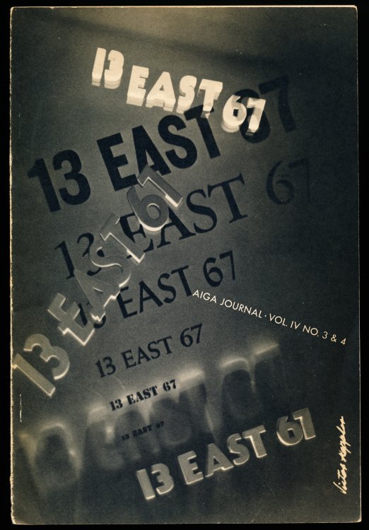 Image for AIGA Journal Vol. IV, No. 3 & 4. (American Institute of Graphic Arts) AIGA Journal Vol. IV, No. 3 & 4. (American Institute of Graphic Arts)