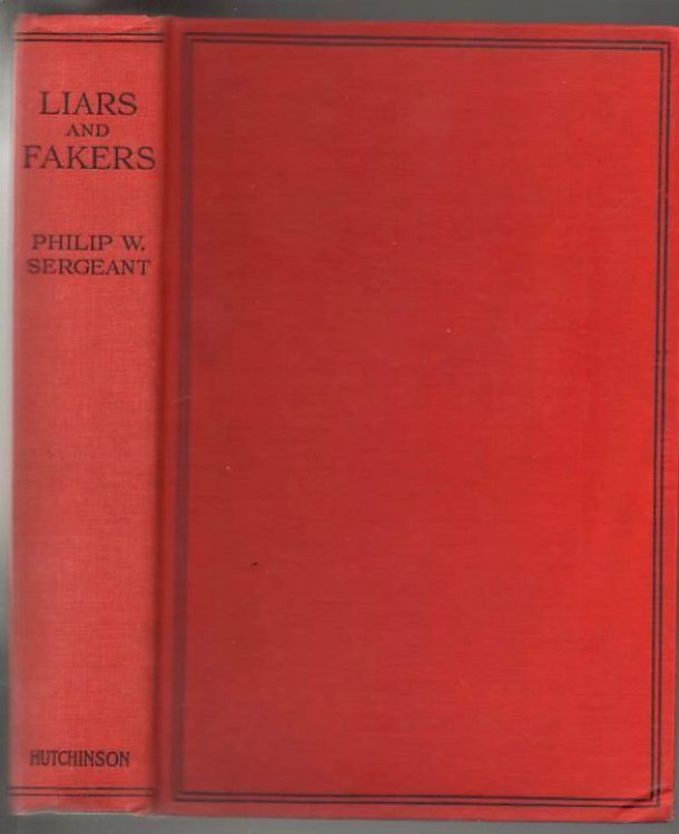 Liars and Fakers