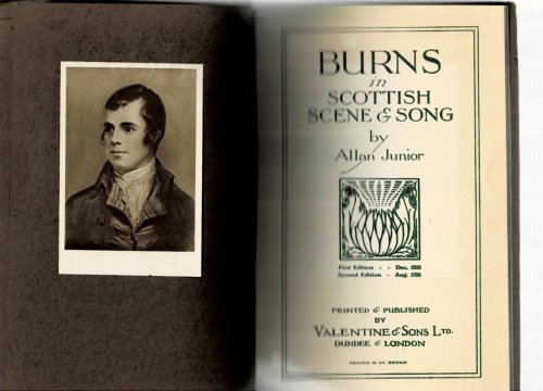 Burns in Scottish Scene & Song