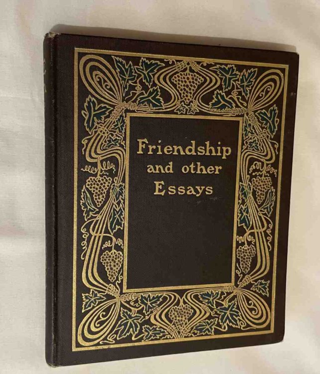 Friendship and Other Essays