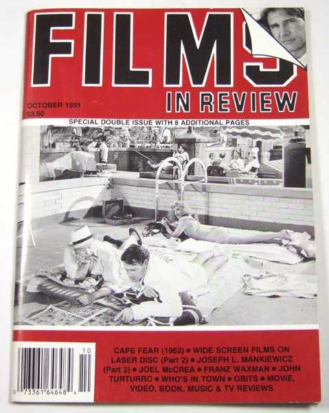 Image for Films in Review (October, 1991) Films in Review (October, 1991)