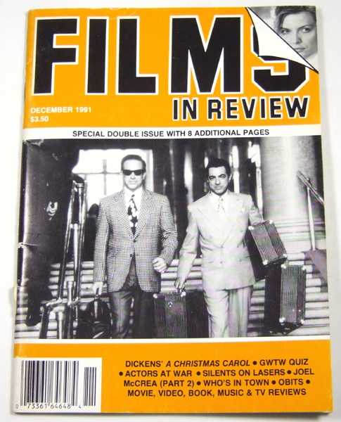 Image for Films in Review (December, 1991) Films in Review (December, 1991)