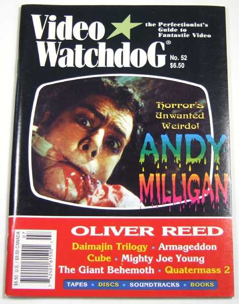 Image for Video Watchdog #52 (July / August 1999) Video Watchdog #52 (July / August 1999)