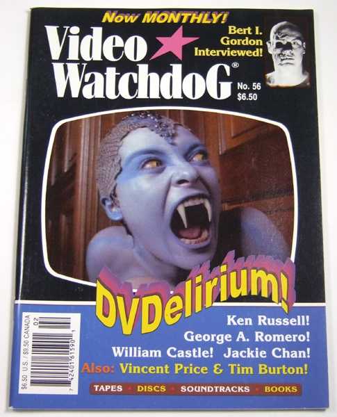 Image for Video Watchdog #56 (February, 2000) Video Watchdog #56 (February, 2000)