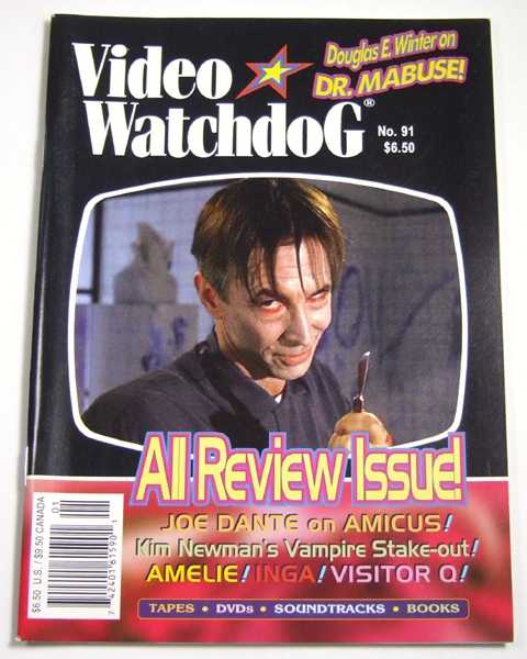 Image for Video Watchdog #91 (January, 2003) Video Watchdog #91 (January, 2003)