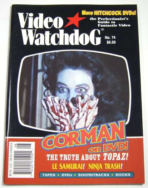 Image for Video Watchdog #74 (August, 2001) Video Watchdog #74 (August, 2001)