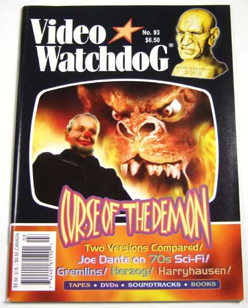 Image for Video Watchdog #93 (March, 2003) Video Watchdog #93 (March, 2003)
