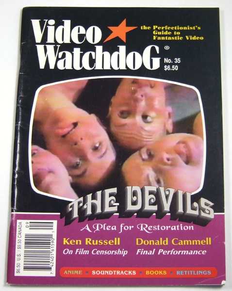 Image for Video Watchdog #35 (September / October, 1996) Video Watchdog #35 (September / October, 1996)