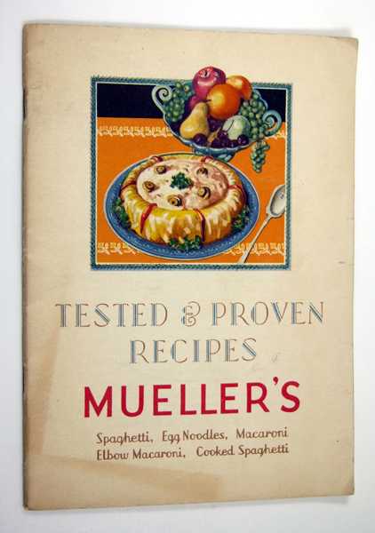 Image for Tested & Proven Recipes From Mueller's Tested & Proven Recipes From Mueller's