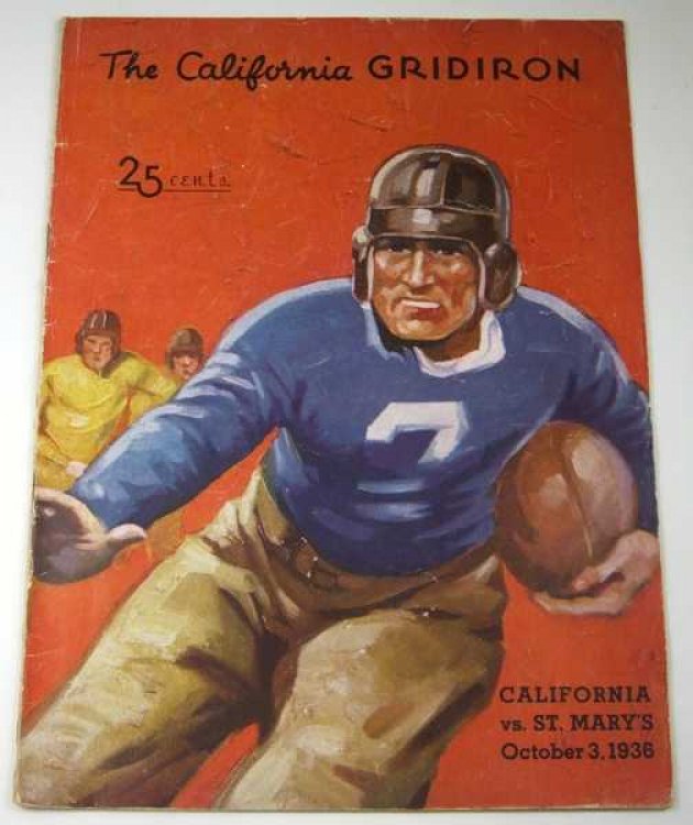 Image for The California Gridiron: California vs. St. Mary's, October 3, 1936 (Football Program) The California Gridiron: California vs. St. Mary's, October 3, 1936 (Football Program)