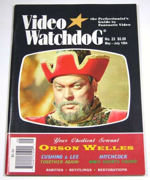 Image for Video Watchdog #23 (May-July, 1994) Video Watchdog #23 (May-July, 1994)