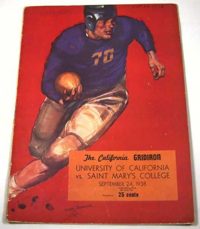 Image for The California Gridiron: University of California vs. Saint Mary's College (September 24th, 1938) The California Gridiron: University of California vs. Saint Mary's College (September 24th, 1938)
