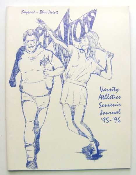 Image for Bayport - Blue Point New York, Varsity Athletics Souvenir Journal, 1995-1996 Bayport - Blue Point New York, Varsity Athletics Souvenir Journal, 1995-1996