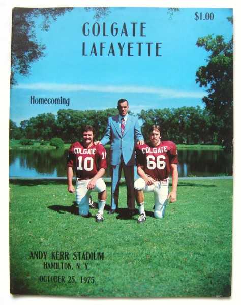 Image for Colgate vs. Lafayette (Football Program, October 25th, 1975) Colgate vs. Lafayette (Football Program, October 25th, 1975)