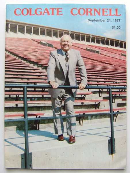 Image for Colgate vs. Cornell (Football Program, September 24th, 1977) Colgate vs. Cornell (Football Program, September 24th, 1977)