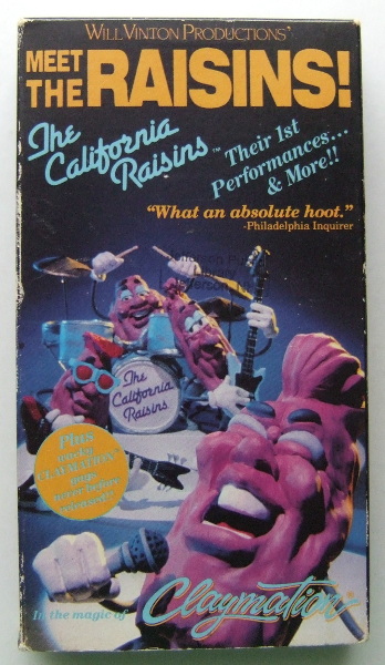 The California Raisins: Meet The Raisins [VHS]