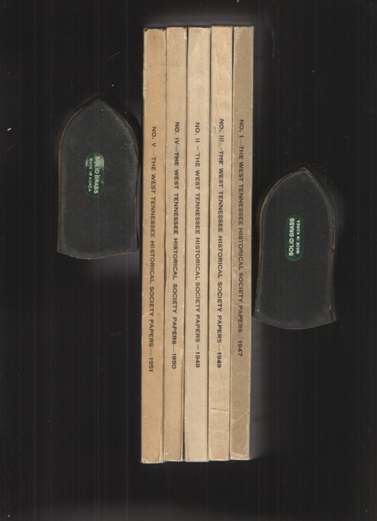 The West Tennessee Historical Society Papers No. I, II, III, IV and V (1947 to 1951)