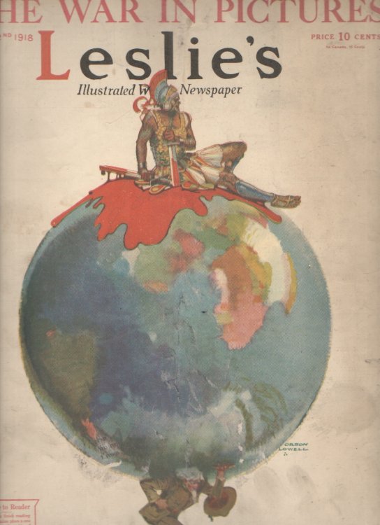 Image for Leslies's Illustrated Weekly Newspaper The War in Pictures - February 2, 1918 Leslies's Illustrated Weekly Newspaper The War in Pictures - February 2, 1918