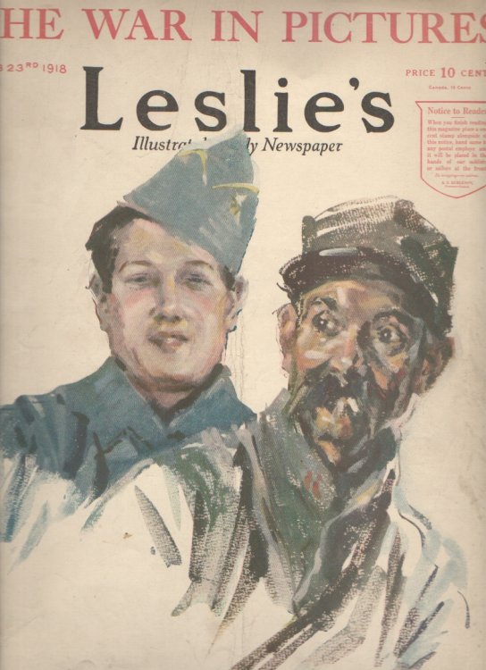 Image for Leslies's Illustrated Weekly Newspaper The War in Pictures - February 23, 1918 Leslies's Illustrated Weekly Newspaper The War in Pictures - February 23, 1918