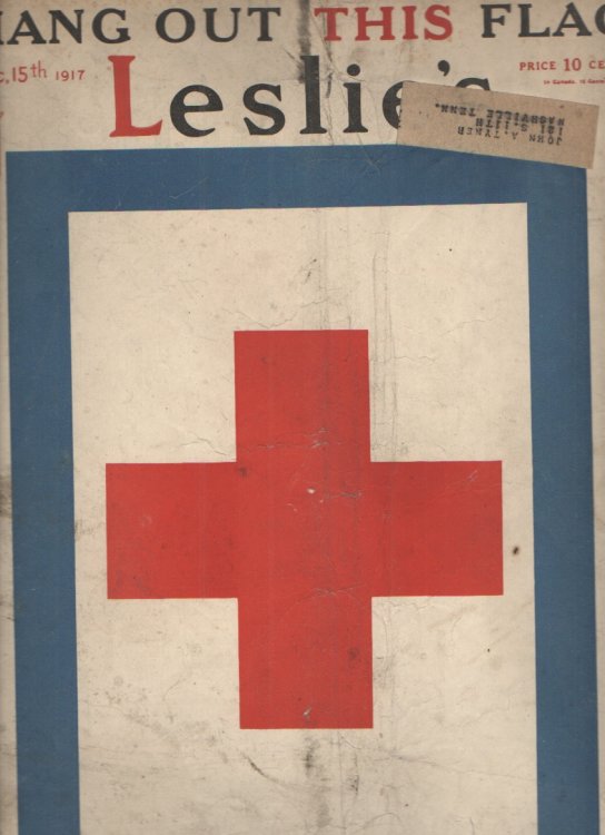 Image for Leslies's Illustrated Weekly Newspaper Hang out This Flag - December 15,1917 Leslies's Illustrated Weekly Newspaper Hang out This Flag - December 15,1917