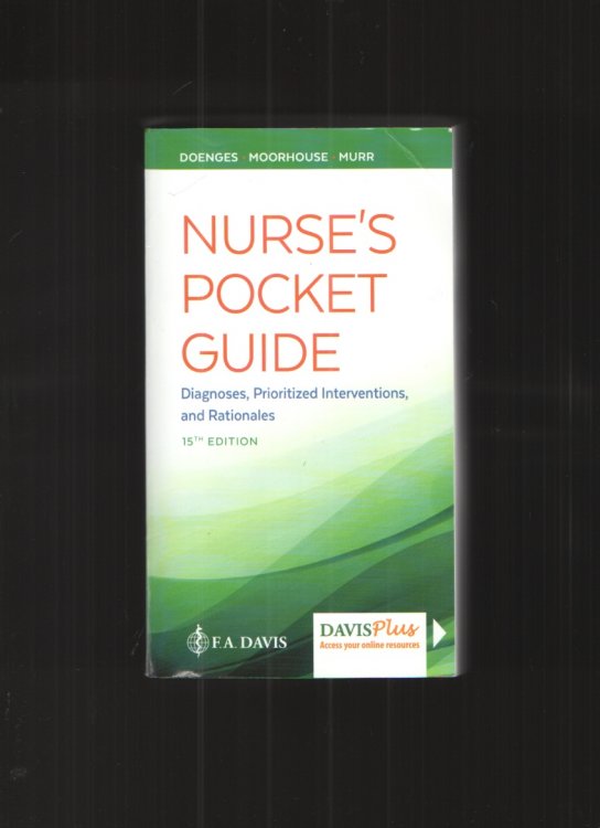 Image for Nurse's Pocket Guide Diagnoses, Prioritized Interventions and Rationales Nurse's Pocket Guide Diagnoses, Prioritized Interventions and Rationales