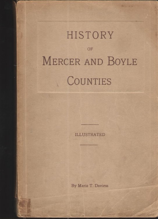 Image for History of Mercer and Boyle Counties History of Mercer and Boyle Counties